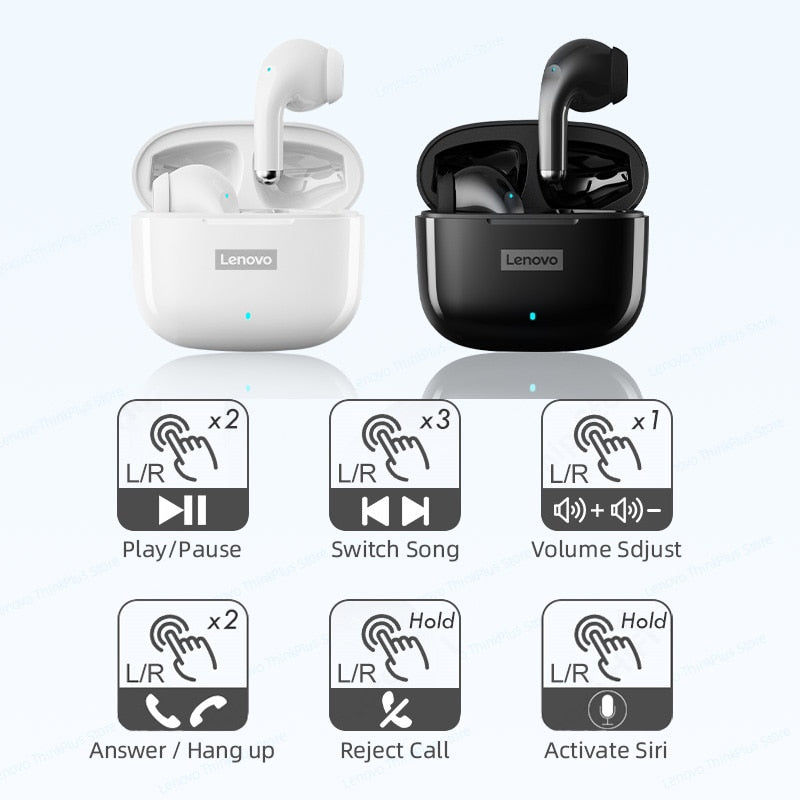 LP40 Pro TWS Earphones Wireless Bluetooth 5.1