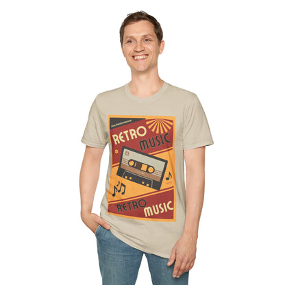 Unisex Softstyle T-Shirt - Retro Music
