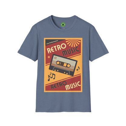 Unisex Softstyle T-Shirt - Retro Musik