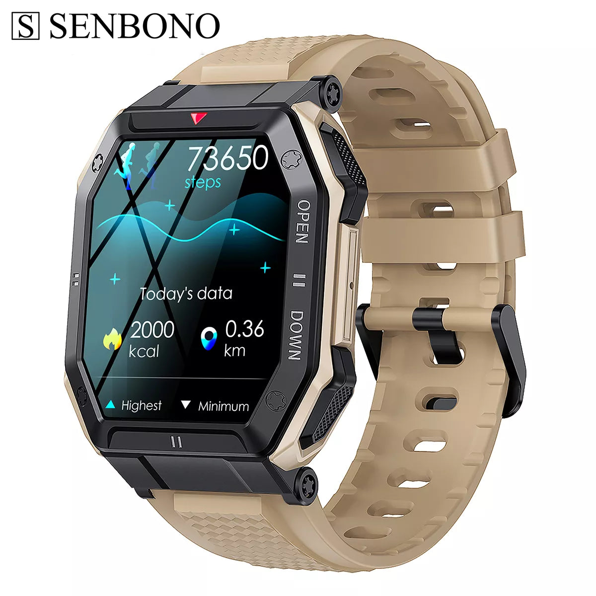 SENBONO Men's Smart Watch 