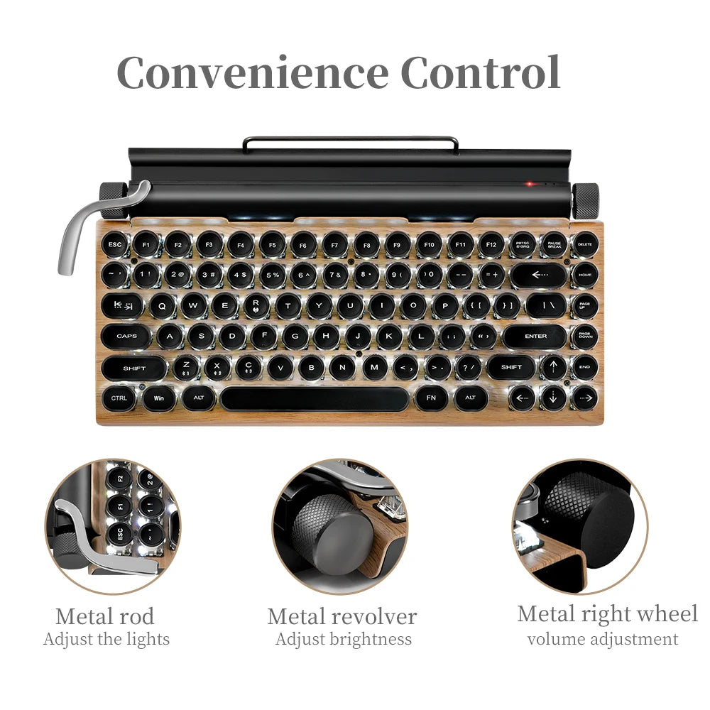 Retro Typewriter Keyboard