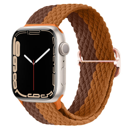 Adjustable Nylon Woven Elastic Braided Loop Strap For Apple Watch