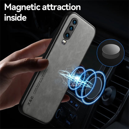 Magnetic Leather Phone Case Huawei