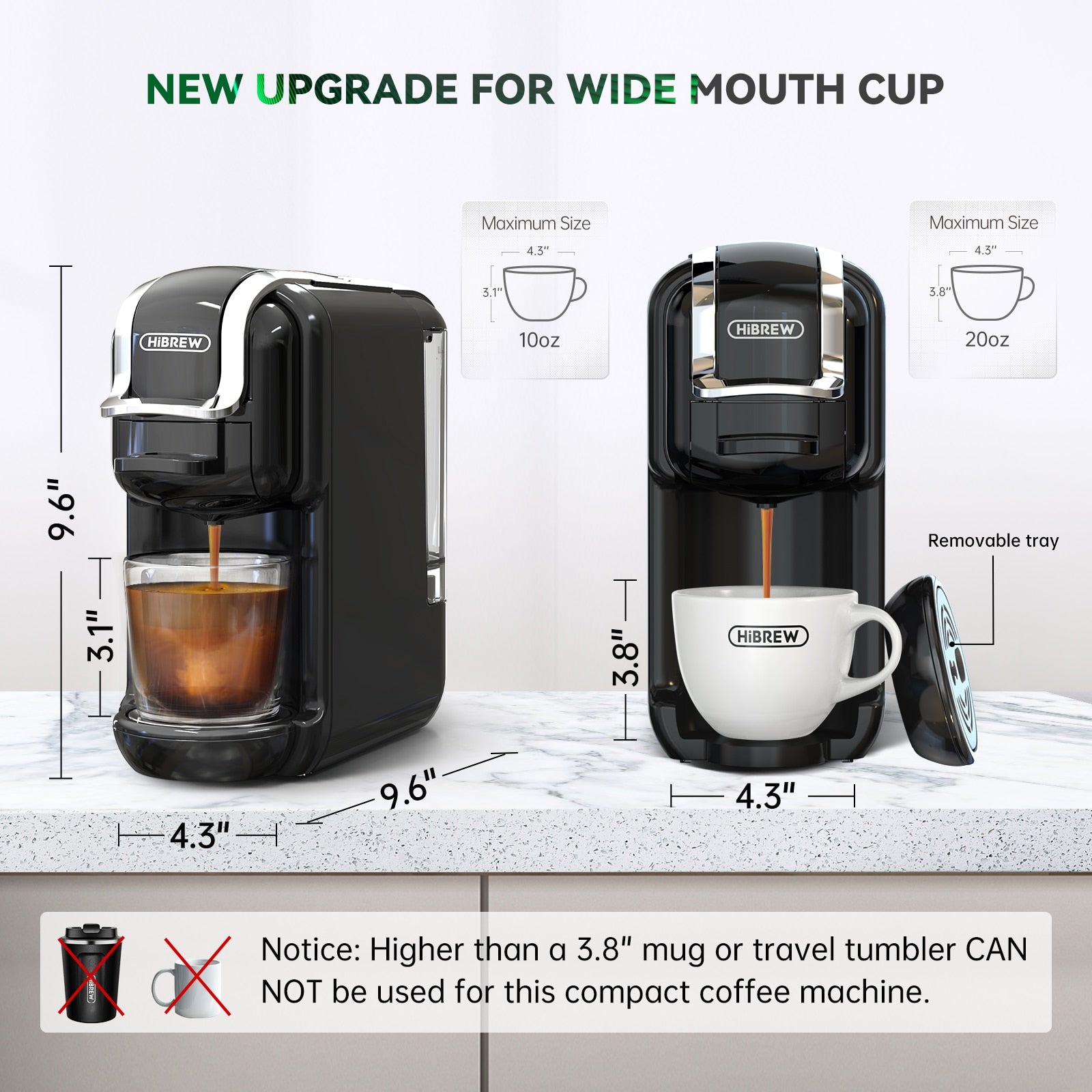 HiBREW Multiple Capsule Coffee Machine – Figaros Online