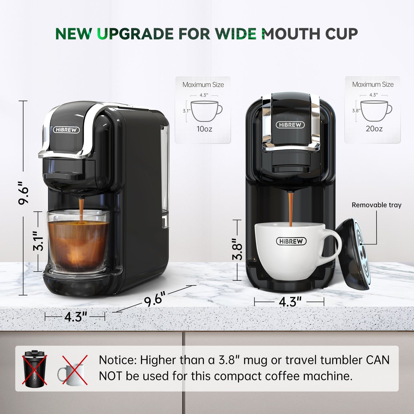 HiBREW Multiple Capsule Coffee Machine
