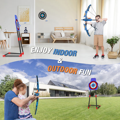 QDRAGON Light-up Archery Set for Kids