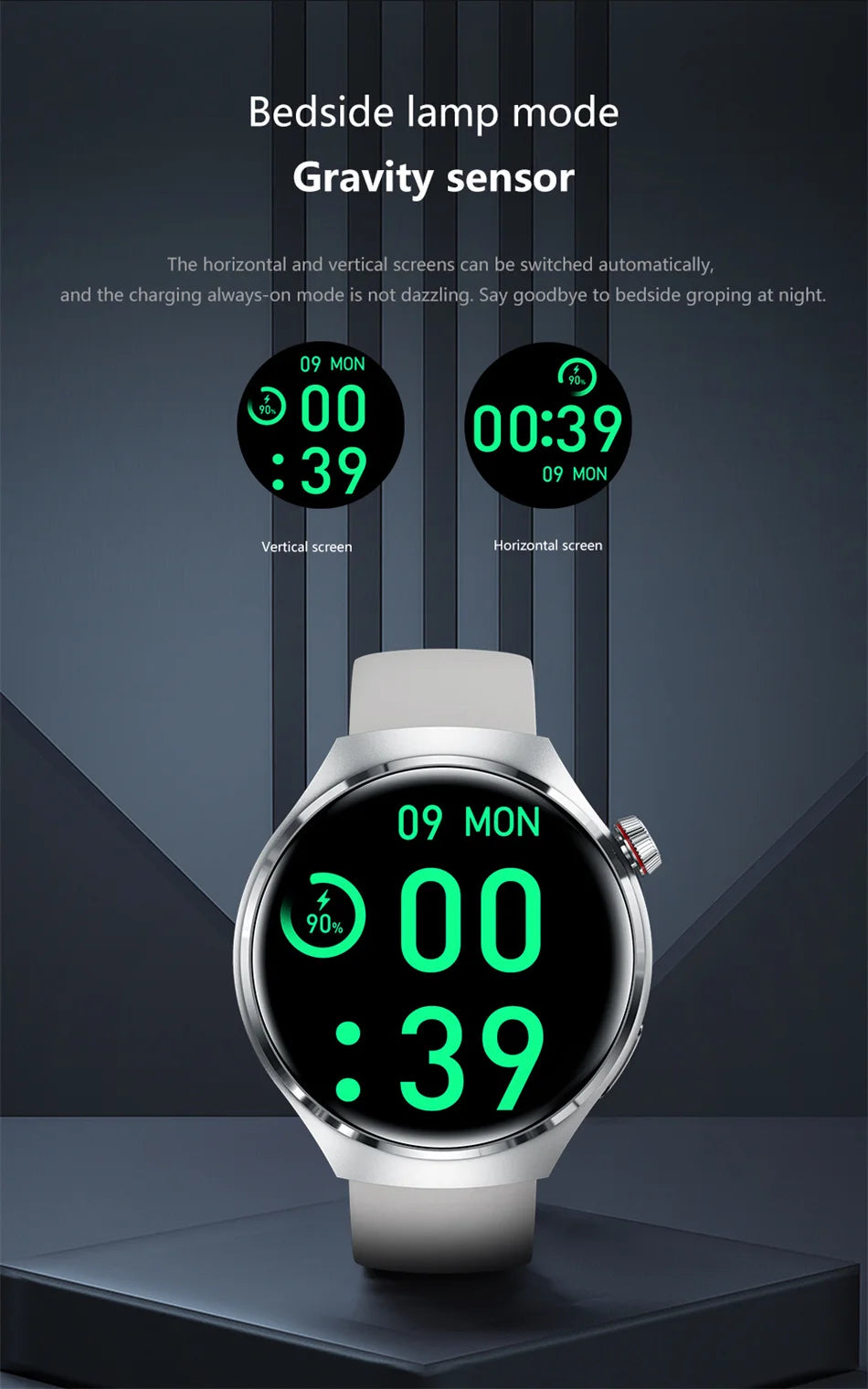 GT4 Pro SmartWatch with GPS and Health Monitoring