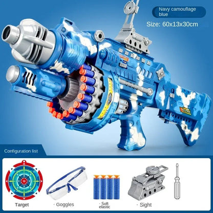 Children's Electric Gun with continuous launchers
