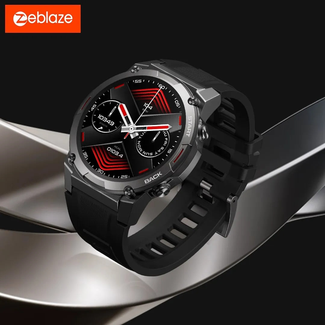 Zeblaze VIBE 7 PRO Voice Calling Smart Watch 1.43 Inch AMOLED Display 