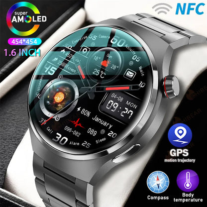 GT4 Pro SmartWatch with GPS and Health Monitoring