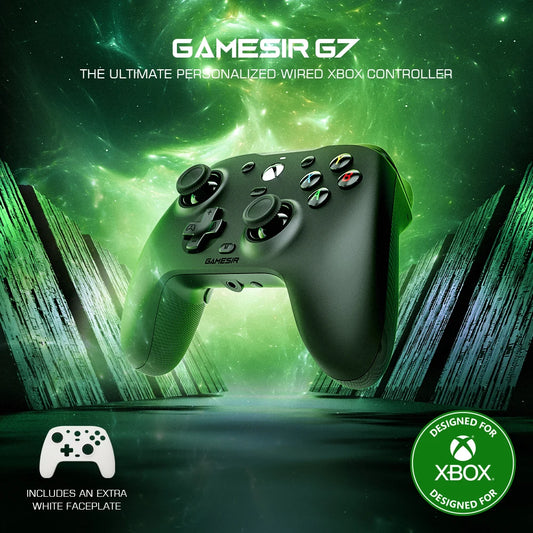 GameSir G7 Xbox Gaming Controller Wired Gamepad for Xbox Series X, Xbox Series S, Xbox One, ALPS Joystick PC