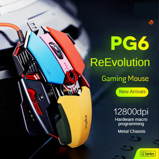 PG6 Computer Mouse USB Wired