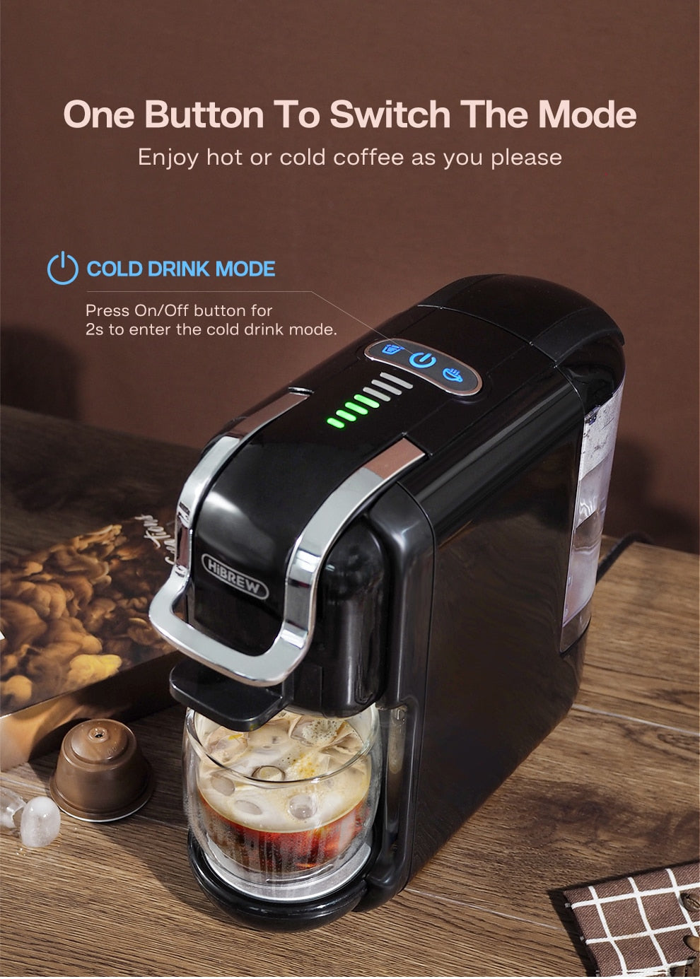 HiBREW Multiple Capsule Coffee Machine