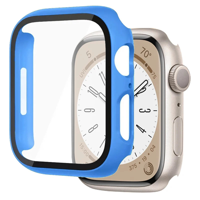 Screen Protector Case for Apple Watch Series 7 6 SE 5 4 3