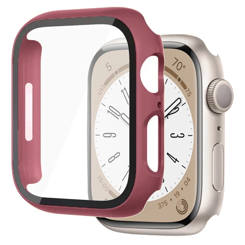 Screen Protector Case for Apple Watch Series 7 6 SE 5 4 3