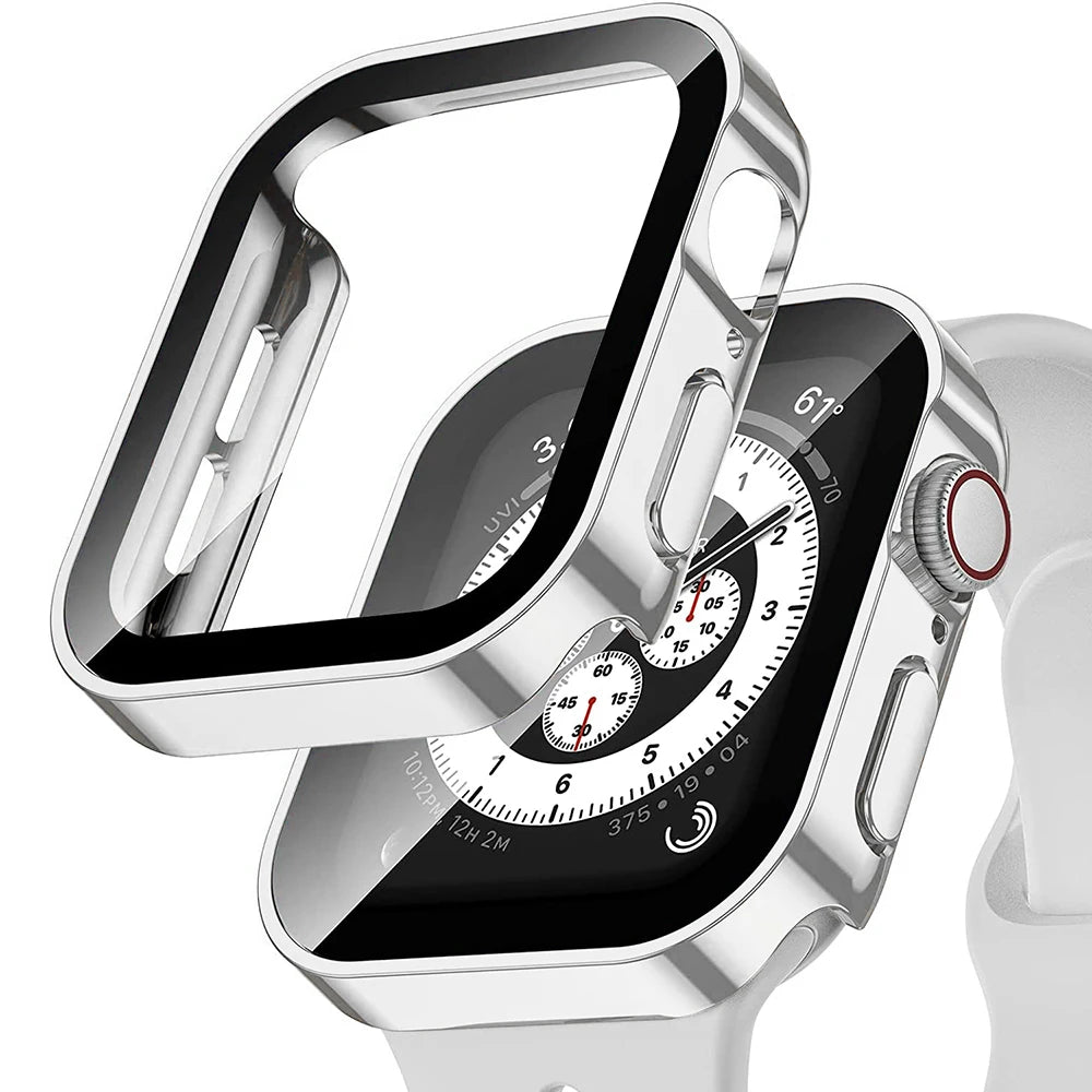 Funda protectora de pantalla para Apple Watch Series 7 6 SE 5 4 3