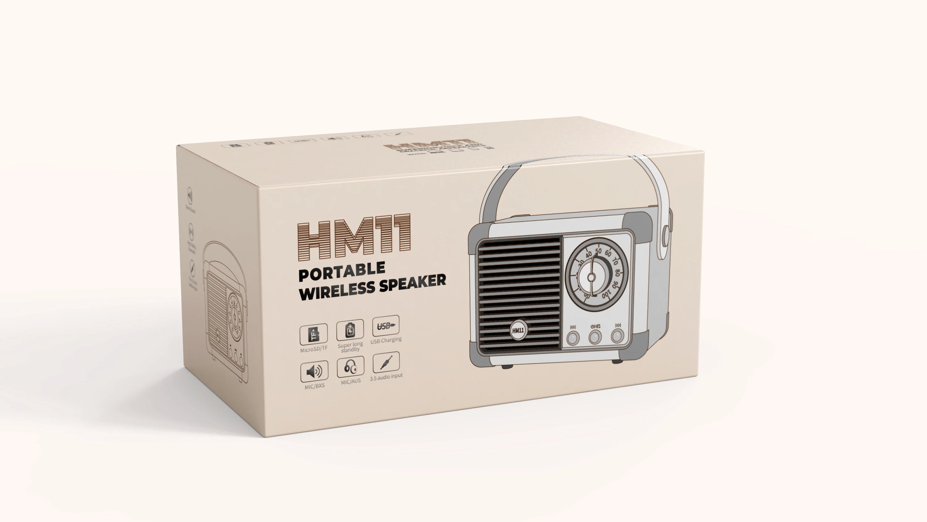 Retro Bluetooth Speaker HM11