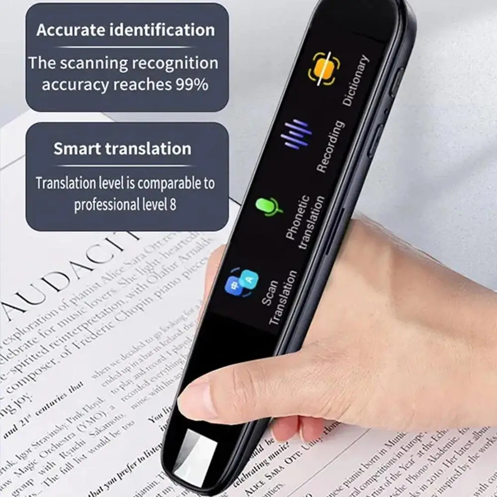 Translator Pen with Intelligent Scanning