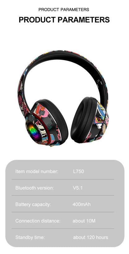 Graffiti DJ Wireless Headphones