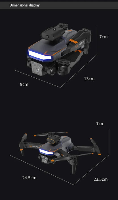 Lenovo P18 Rc Drone 8K profesional GPS Fpv 4K cámara Dual localización de flujo óptico evitación de obstáculos de cuatro vías