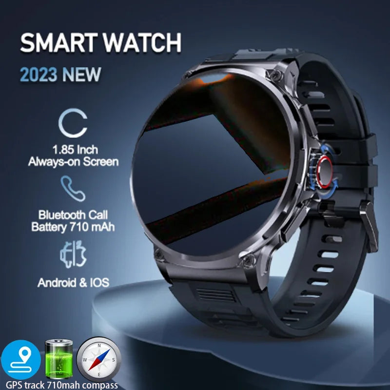 1.85-inch Ultra HD Smartwatch V69, GPS track, Bluetooth call