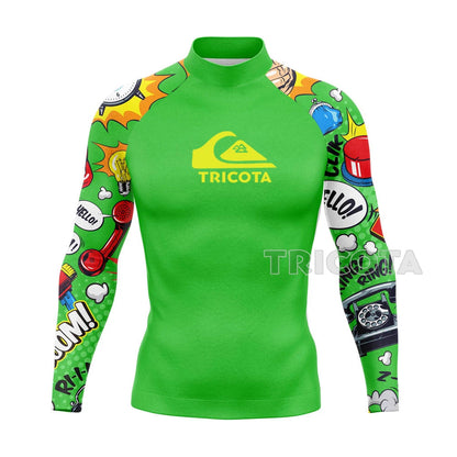 Men's Surfer and Swimming Shirts Long Sleeve