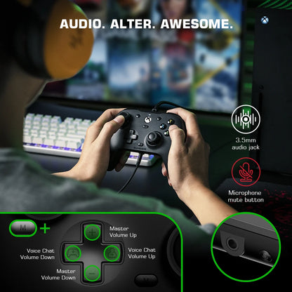 GameSir G7 Xbox-Gaming-Controller, kabelgebundenes Gamepad für Xbox Series X, Xbox Series S, Xbox One, ALPS Joystick PC