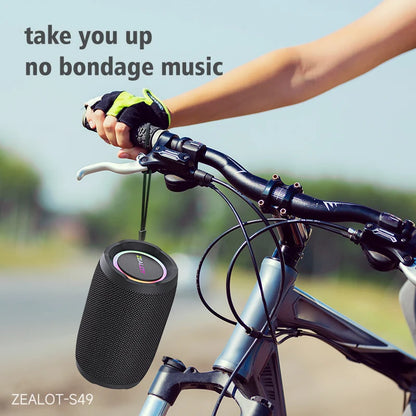 Zealot S49 20W Portable Wireless Subwoofer Speaker