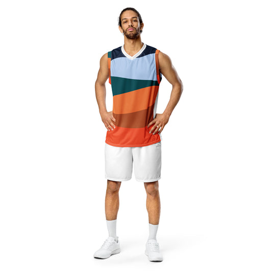 Camiseta de baloncesto unisex reciclada