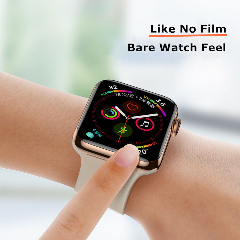 Soft Glass For Apple Watch. Screen Protector