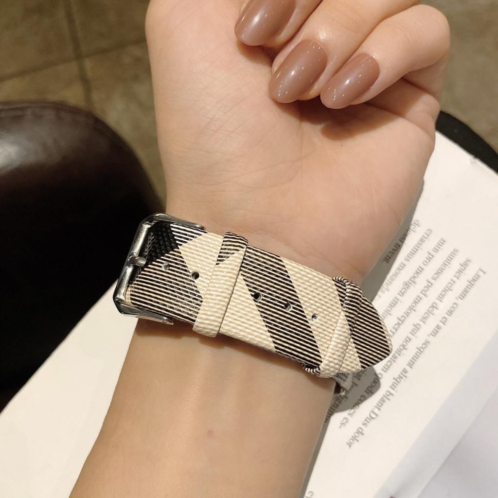 Plaid Pattern Band for Apple Watch Series 6 5 4 3 SE