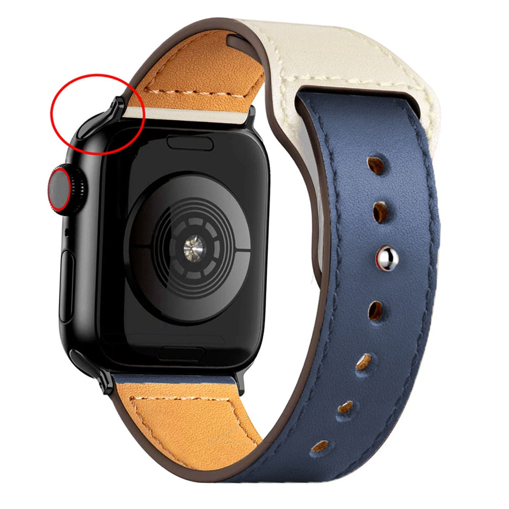 Leather strap For Apple watch