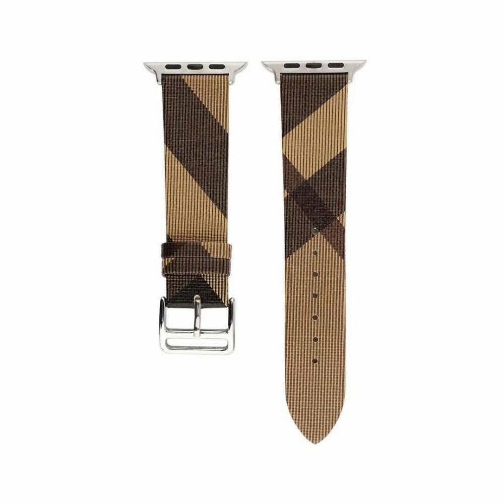 Plaid Pattern Band for Apple Watch Series 6 5 4 3 SE