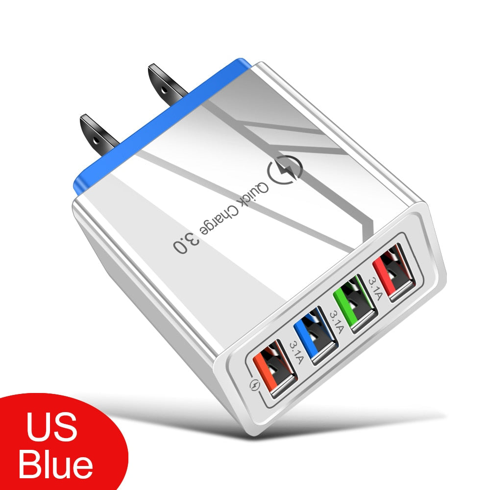 USB-Ladegerät Quick Charge 3.0 für Telefonadapter