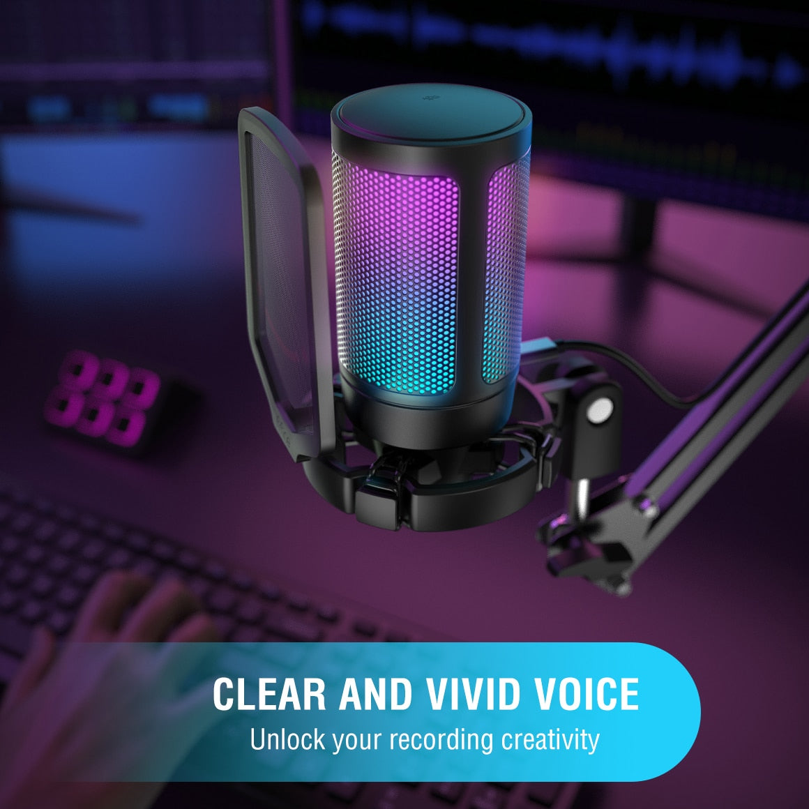 USB Microphone for Gaming Streaming