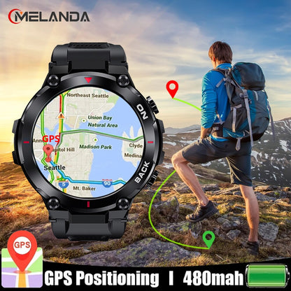 Military GPS Smart Watch