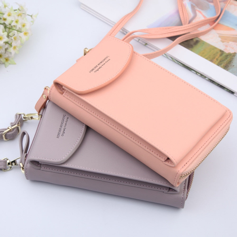 Small leather bag for women