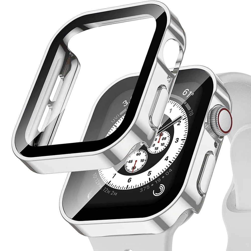 Glas+Abdeckung für Apple Watch Series 3/4/5/6/7/8/SE