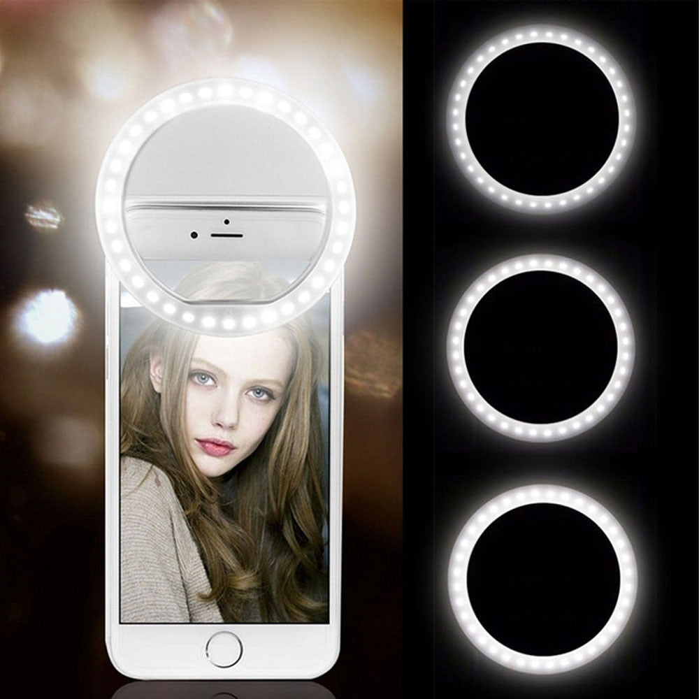 USB Charge Led Selfie Ring Light for Smartphone
