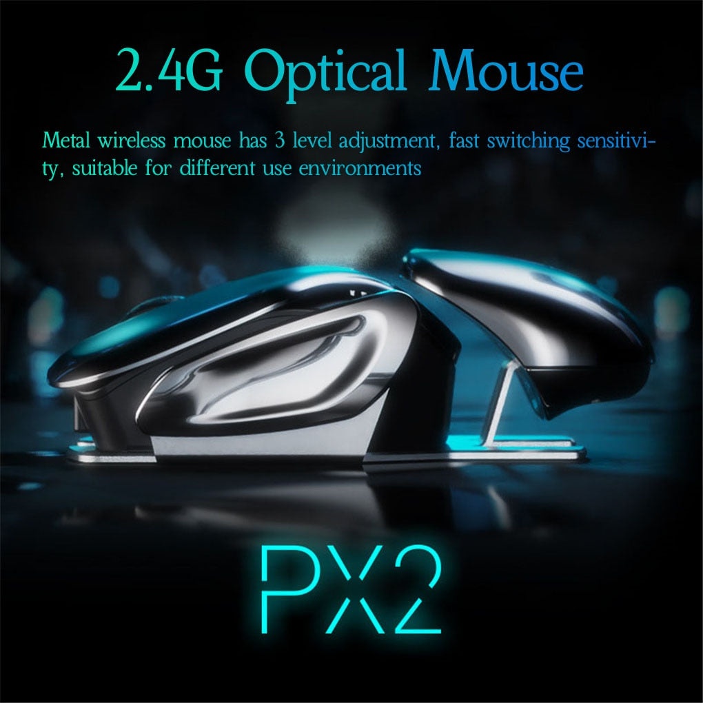 PX2 Metal 2.4G Rechargeable Mouse
